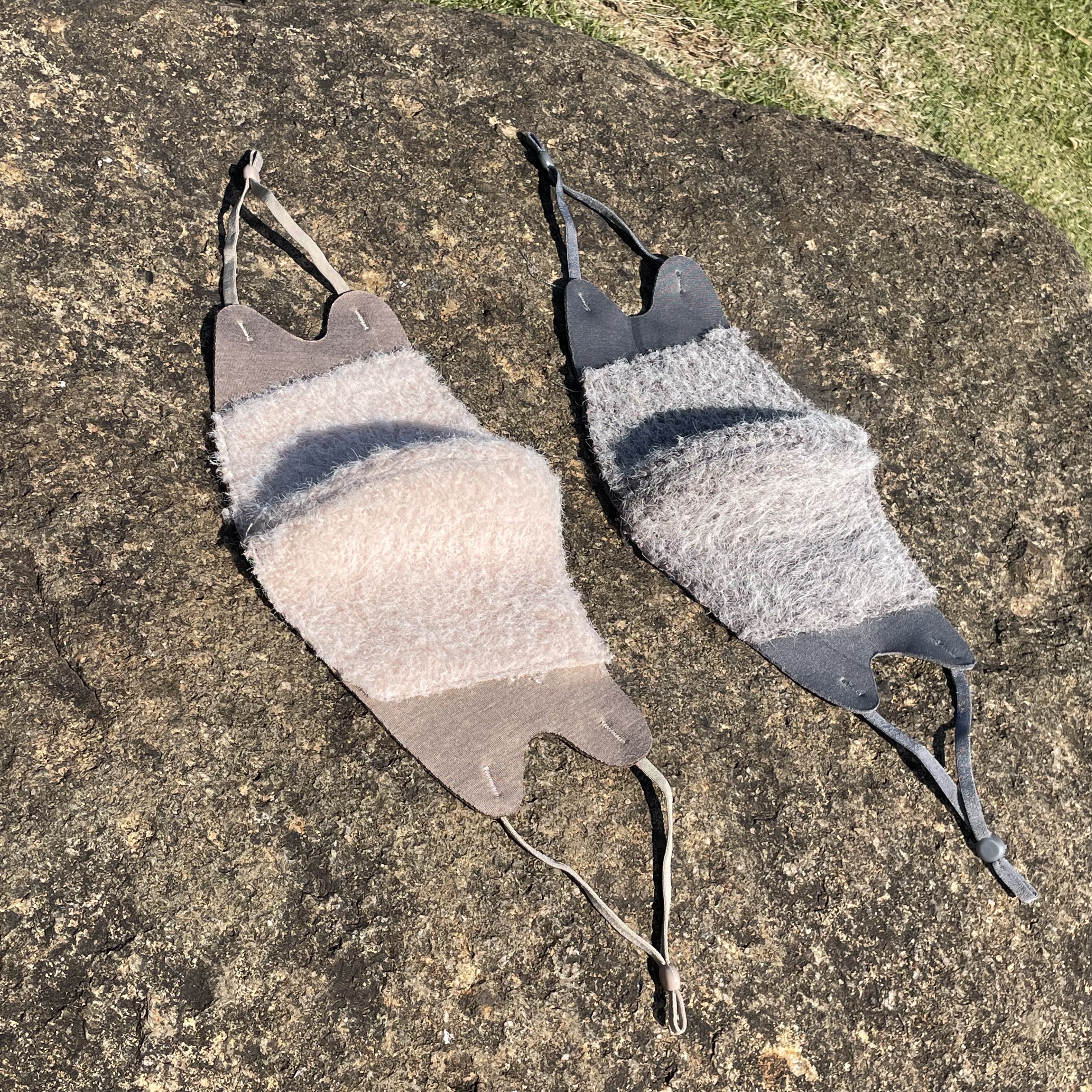 冬季毛绒保暖口罩高颜值加厚卷绒护脸防风防寒户外可水洗