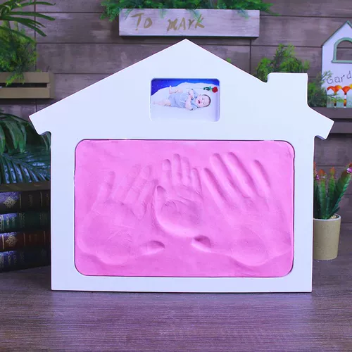 Отпечаток рук для влюбленных, фоторамка, памятные отпечатки рук и ног для взрослых на день Святого Валентина