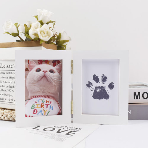 宠物爪印纪念狗狗爪印免洗印台