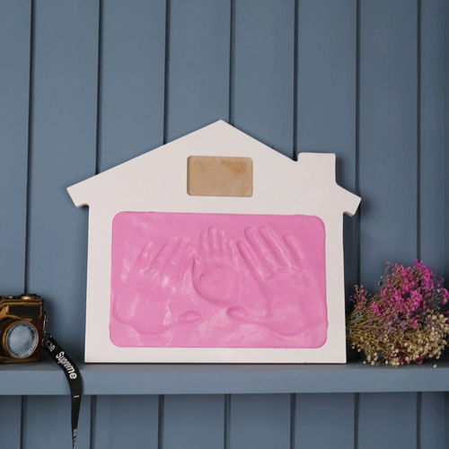 Отпечаток рук для влюбленных, фоторамка, памятные отпечатки рук и ног для взрослых на день Святого Валентина