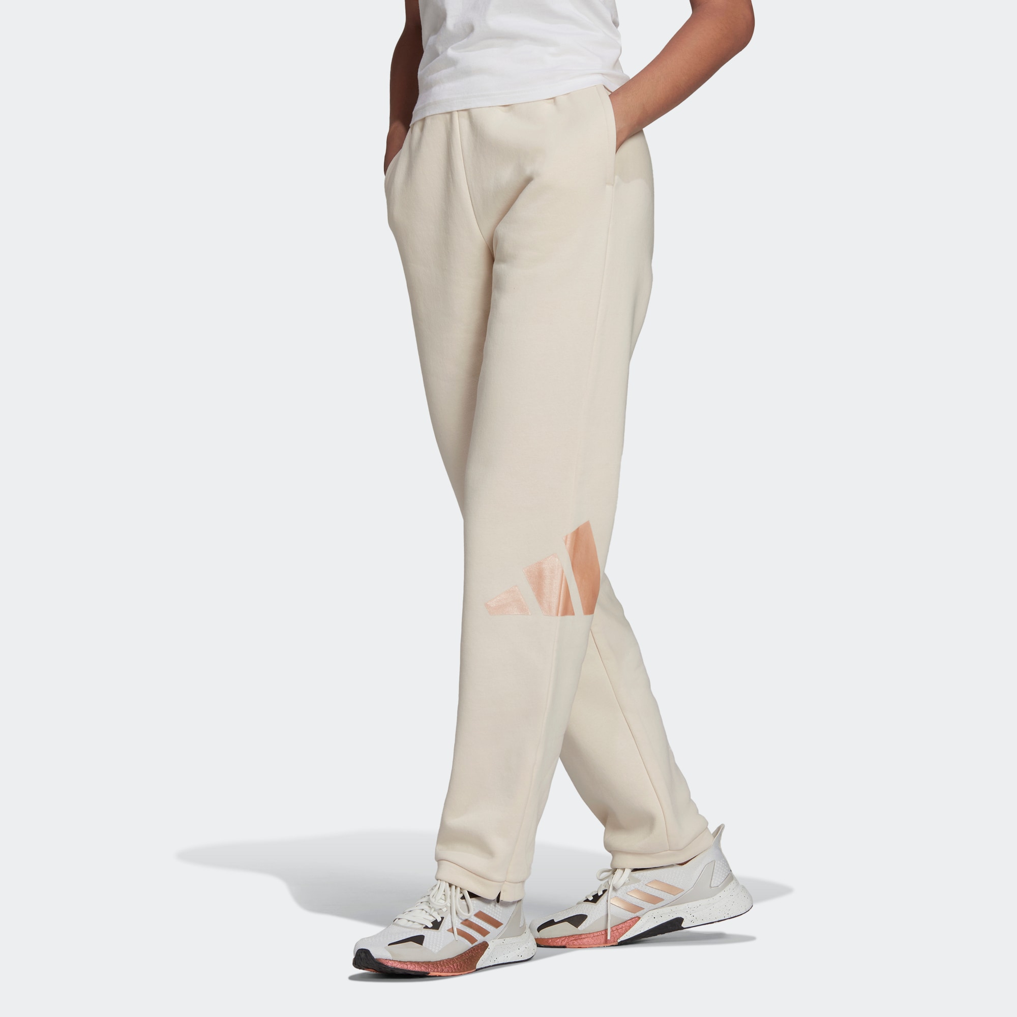 Adidas/阿迪达斯正品LOGO PANT W女子休闲时尚简约运动长裤HI1203-封面