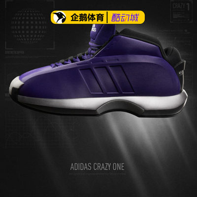 阿迪达斯官网正品吊牌价1299男鞋-篮球鞋CRAZY 1 GY8944