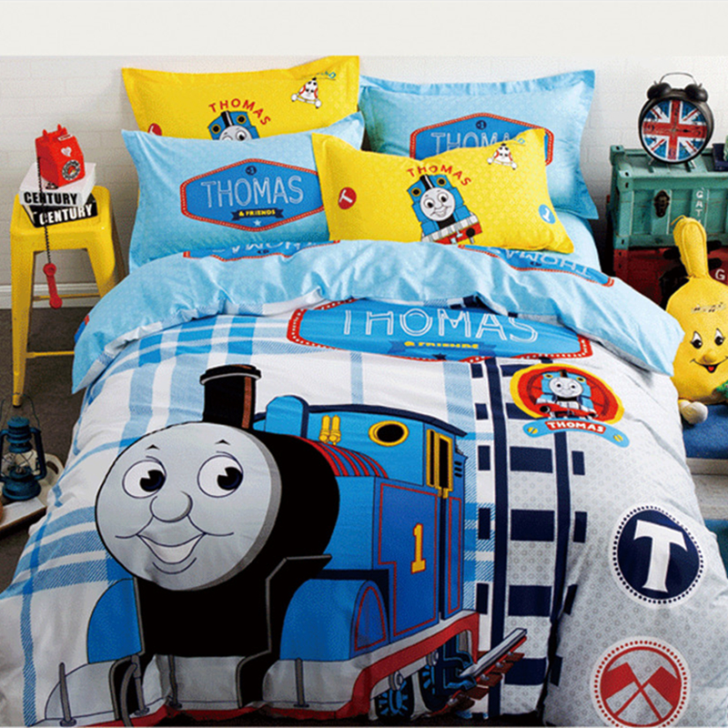 托马斯儿童卡通纯棉被套