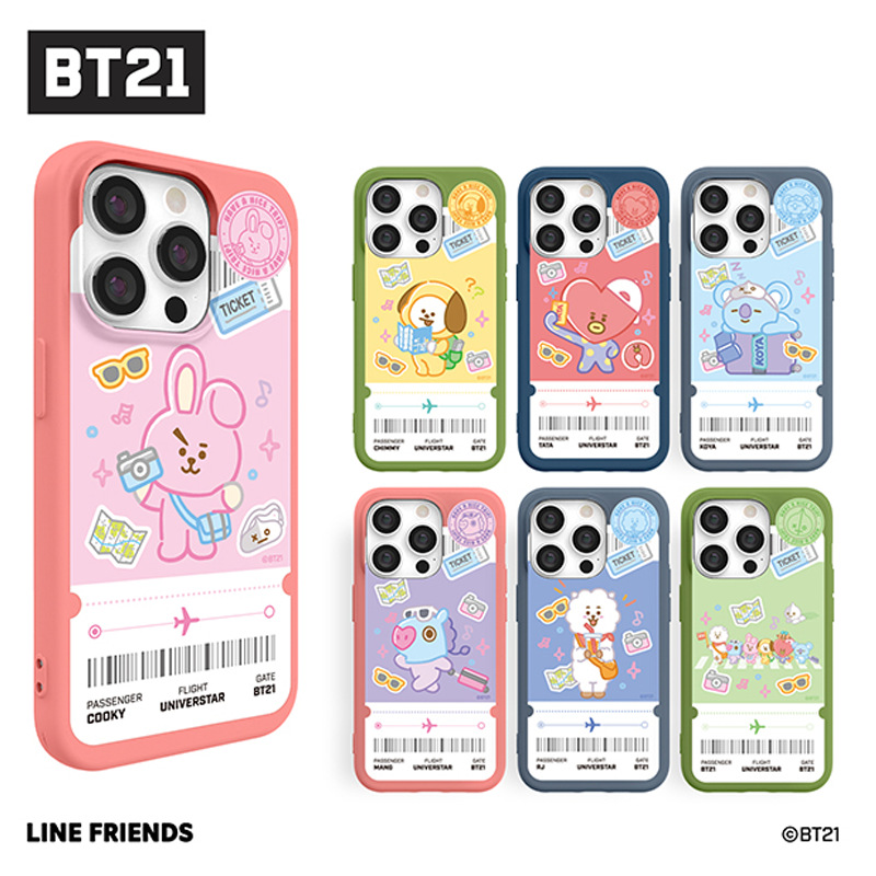 BT21软胶手机壳全包防摔保护套