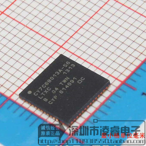 CY7C68013A-56LTXC QFN56 CYPRESS 全新原装