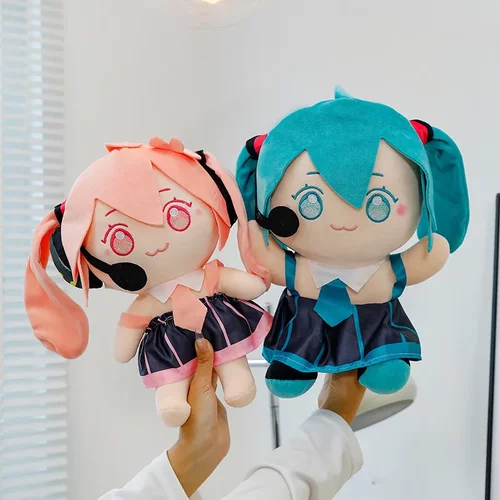 初音未来棉花娃娃绒玩具公仔玩偶