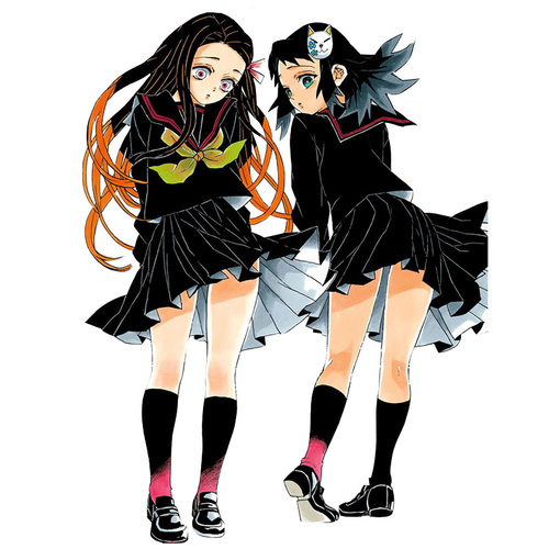 鬼灭之刃cos祢豆子JK制服水手服