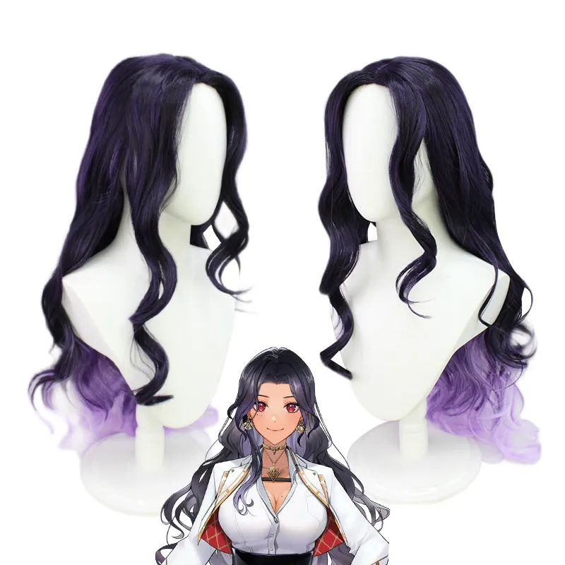 彩虹社假发Scarle渐变长发假毛