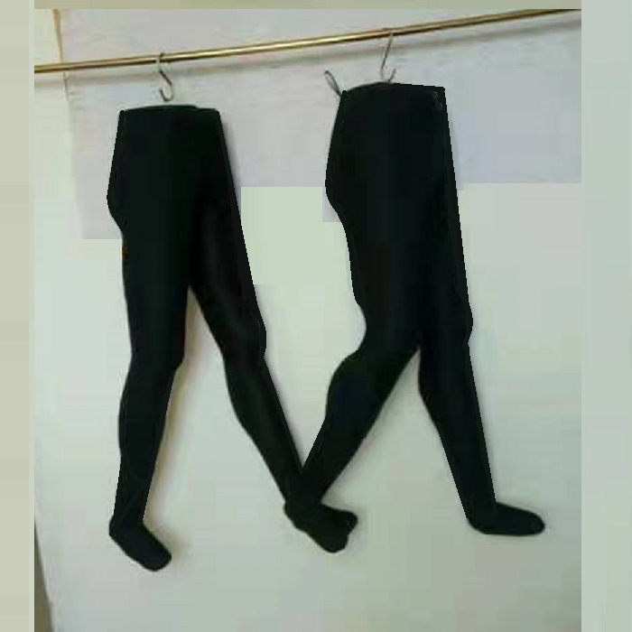 服装人体黑色男女裤模软体下半身裤子展示牛仔裤西裤腿模特可弯曲