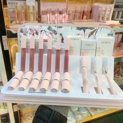 正品ODIFU奥迪芙女士唇釉ODIFU奥迪芙水光口红滋润保湿不易掉色