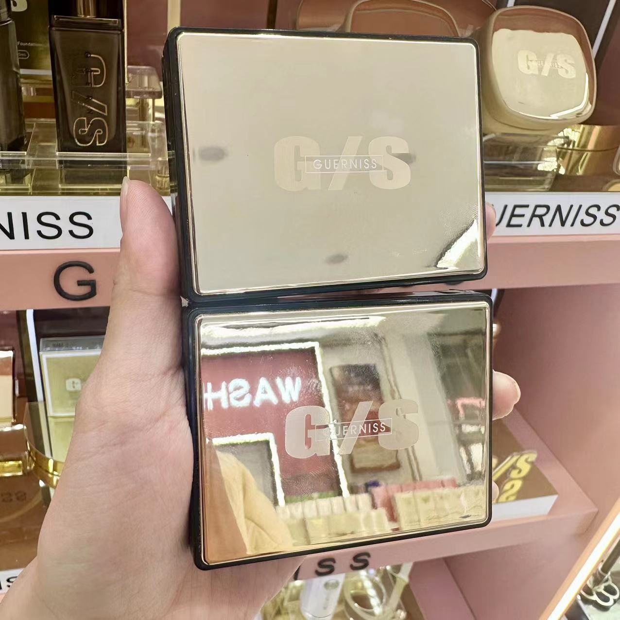 新款GS雾纱渐变腮红微醺裸妆自然洋气持妆