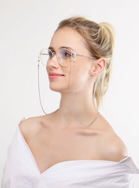 钛钢眼镜链子挂脖女眼镜绳时尚太阳镜近视镜老花镜墨镜眼睛