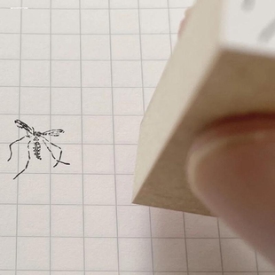 蚊子血印DIY 搞笑印章 办公室整蛊 创意礼物 个性