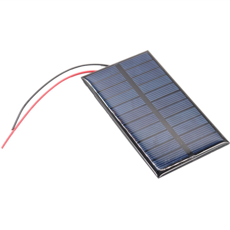 太阳能滴胶板多晶太阳能电池板3V充电池DIY光伏板发电板玩具