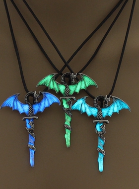 个性时尚动物系列龙造型合集吊坠不锈钢质感好