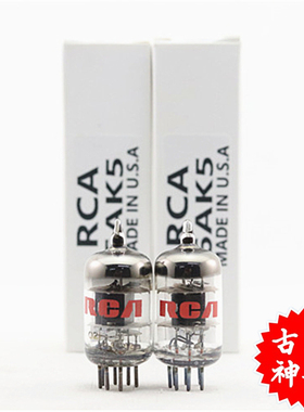 早期全新美国RCA 6AK5/EF95/403A/6J1/5654大圆环盒装6ak5电子管