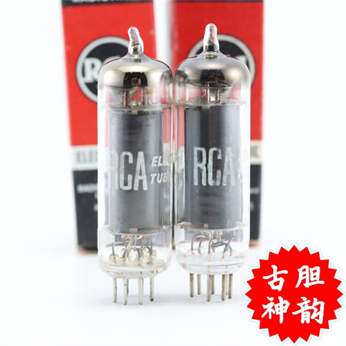全新美国原盒RCA 6AQ5 圆环/方环/D环筒屏U环顶灰霉屏6aq5电子管