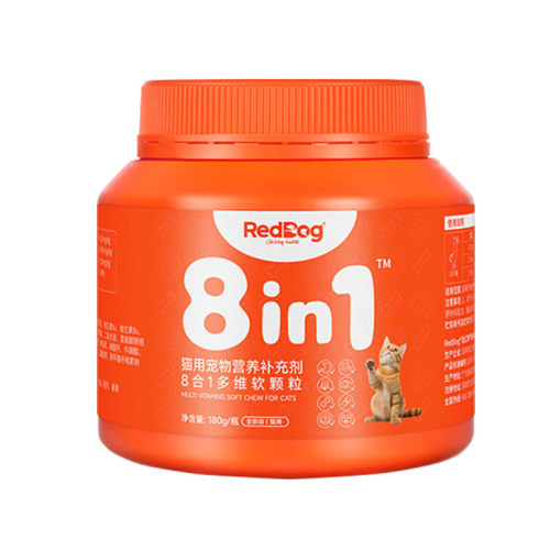 红狗8合1猫多维软颗粒180g