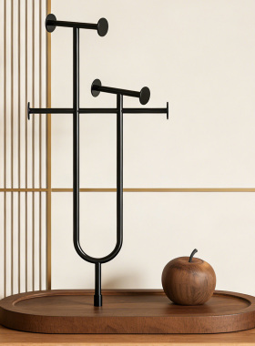 实木首饰架项链饰品展示架