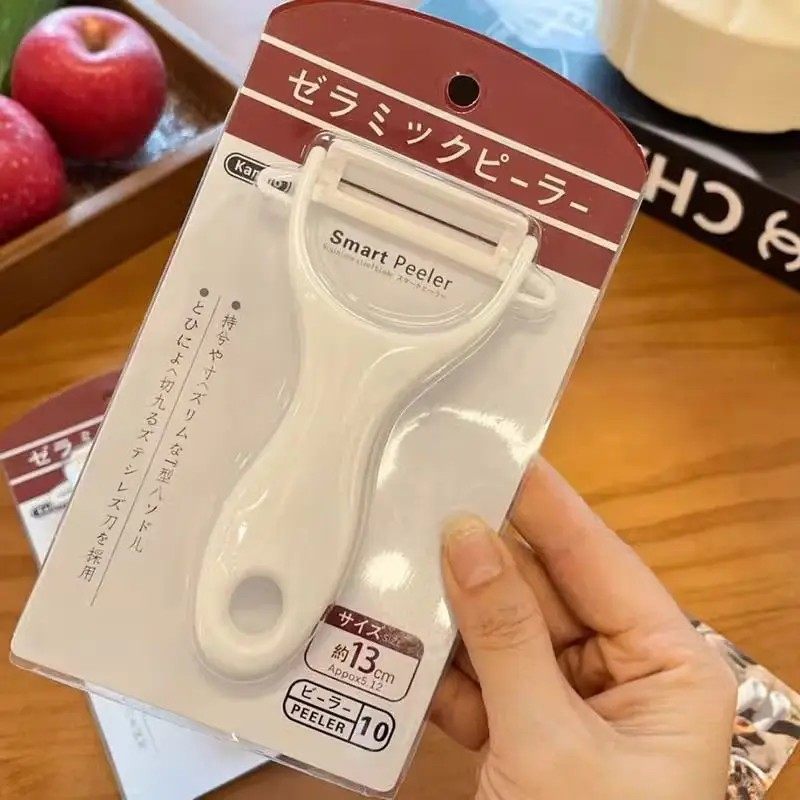 日本Kanijo乔陶瓷削皮器水果蔬菜削皮防生锈防割伤厨房刮皮刀,厨房/烹饪用具,水果削皮器,淘宝优惠券,粉丝福利购,淘宝优惠卷