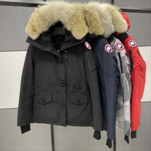 Montebello 羽绒服女派克大衣 修身短款外套 2530L