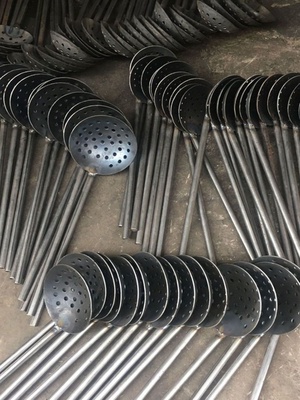 带柄打渣勺压铸机扒渣勺铝水捞渣勺熔炉清渣勺捞铝渣勺压铸机配件