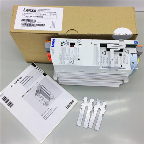 原装进口伦茨8200变频器 E82EV751-4C E82EV751K4C 750W 380V现货