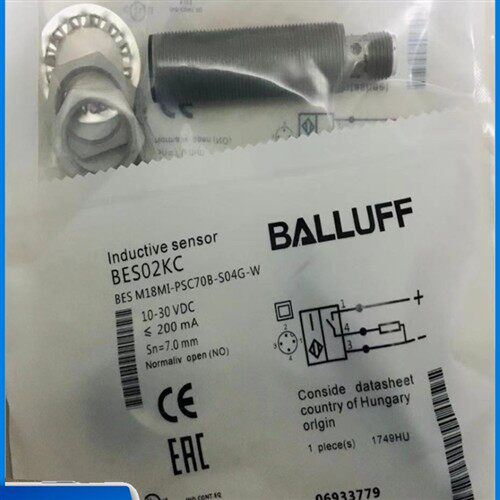 巴鲁夫耐焊接传感器接近开关BES02KC BES M18MI-PSC70B-S04G-W