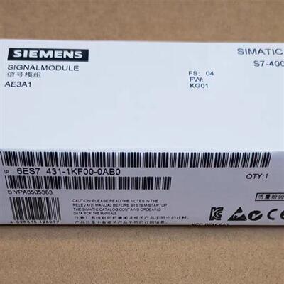 全新正品未开封6ES7 431-1KF00-0AB0 6ES7431-1KF00-0AB0现货销售