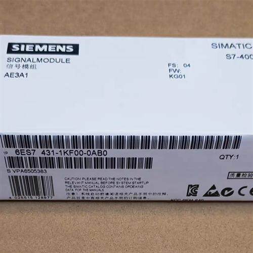 全新正品未开封6ES7 431-1KF00-0AB0 6ES7431-1KF00-0AB0现货销售