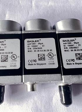 basler工业相机acA1300-30gm/gc巴斯勒CCD摄像机acA1300-60gm/gc