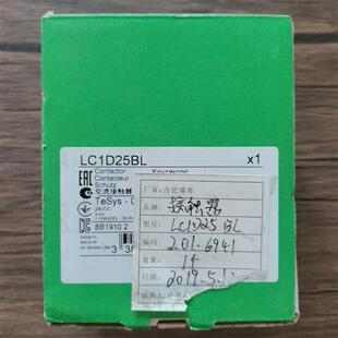 全新原装正品  LC1D25BL 直流接触器 24VDC 现货销售