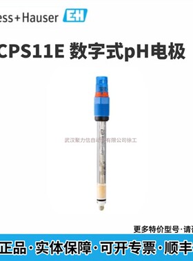 E+H 德国PH电极CPS11耐高温玻璃ph计探头CPS11-2BA2ESA现货
