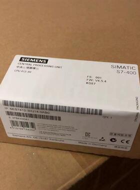 全新正品未开封6ES7412-3HJ14-0AB0 6ES7 412-3HJ14-0AB0现货销售
