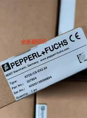 德国KFD0-CS-Ex2.54安全栅订货号207804全新原装现货