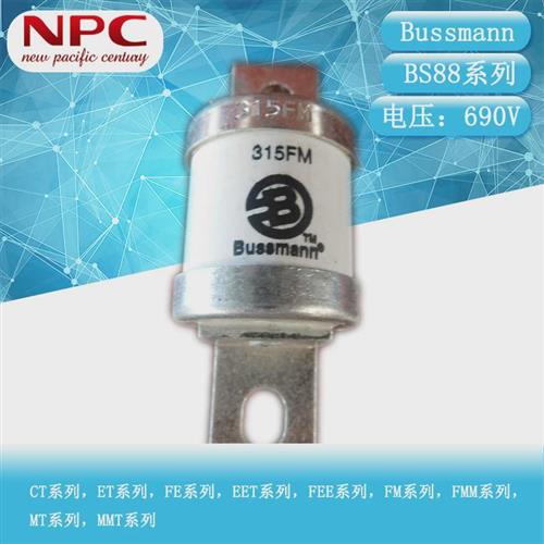 BUSSMANN快速熔断器BS88系列280FM280A690V陶瓷保险丝