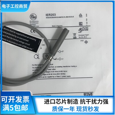 易福门IER200 IER201 IER203 IER204 IER205 IER206 传感器