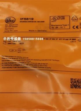 接近开关IF5675 IF5670 IF5653 IF5636 IF5619 IF5616传感器全新