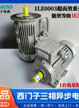 电机1LE0001-1AB52-1FA4-Z3KW4极B5立式三相异步交流电动机