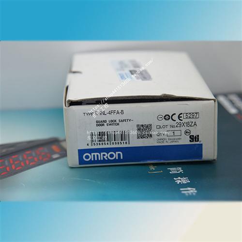 全新原装OMRON电磁锁定安全门开关 机械释放 D4NL-4FFA-B