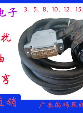 广泰编码器线GUNTSD-30LF伺服驱动器GTAS-30A/30B/30T电机反馈线