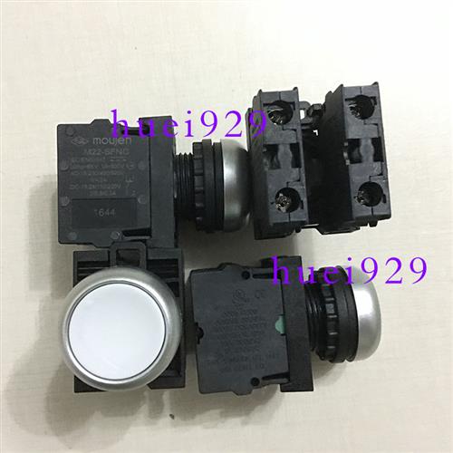 台湾MOUJEN双头按钮开关M22FP-ASF11E30Y 假一罚十
