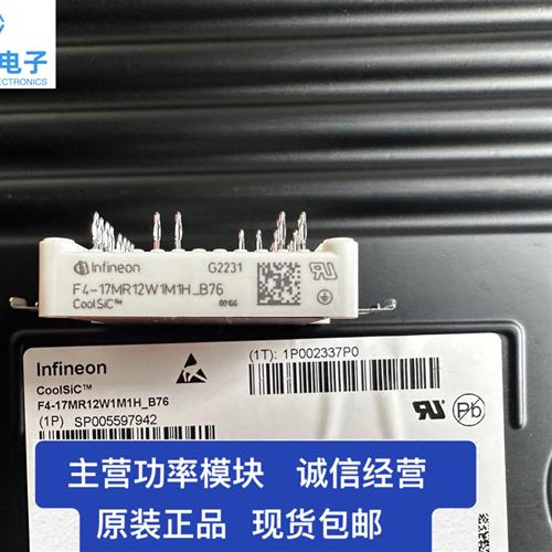 碳化硅F4-17MR12W1M1H-B76全新模块