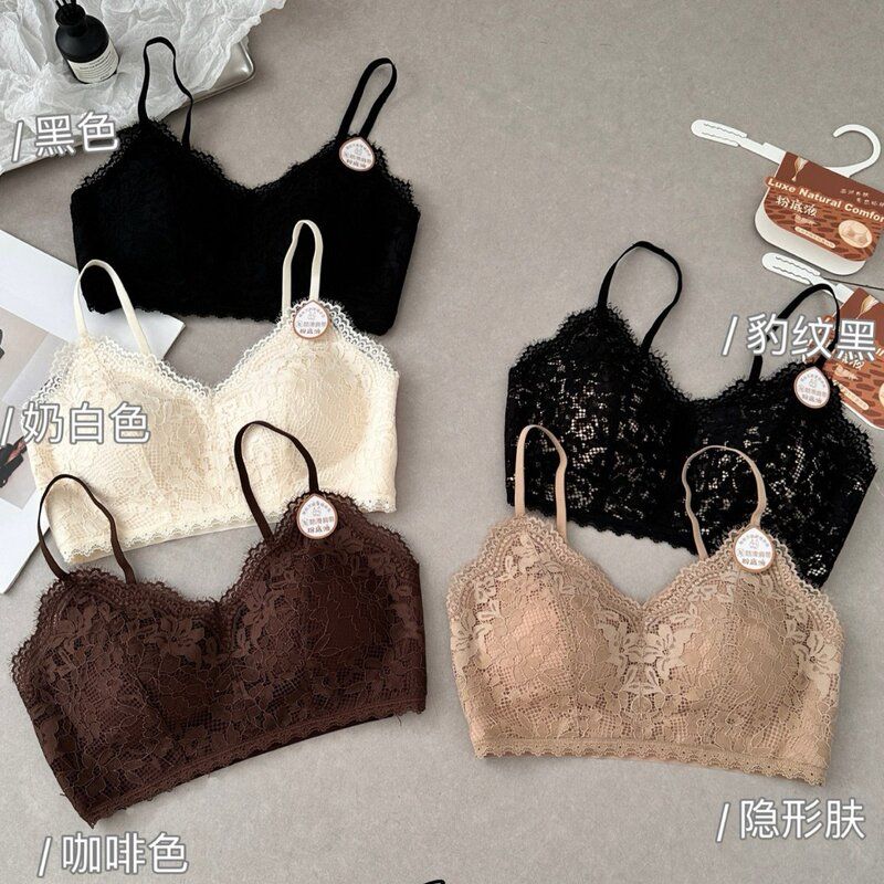 黛美芮森色系8861法式睫毛粉底液蕾丝固定一体手掌杯聚拢无痕美背图片