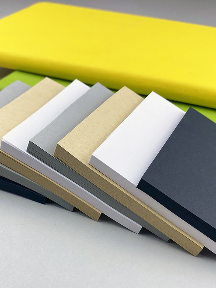 끈적끈적한 메시지 메모와 사무실 N-TIME 스티커가 있는 학생들을 위한 멋진 스티커 메모 검정색 및 회색 단색 노란색 크라프트지