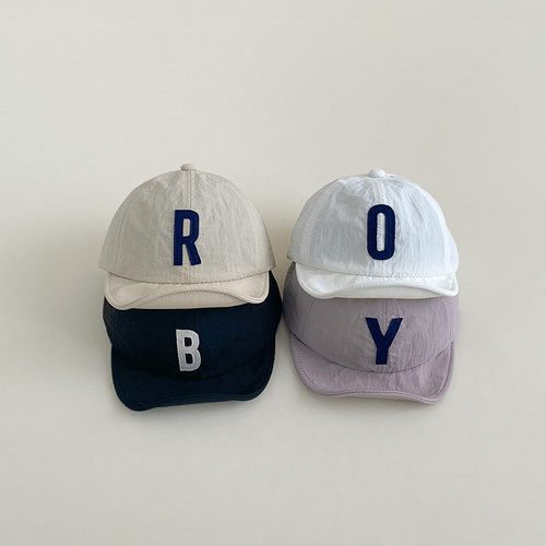 宝宝帽子夏季薄款速干帽