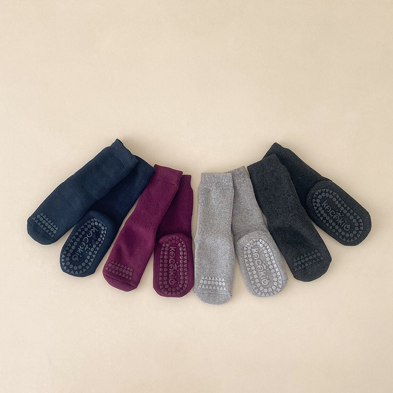 宝宝地板袜防滑保暖0-3岁