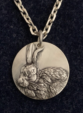 男女通用999足银写生浮雕