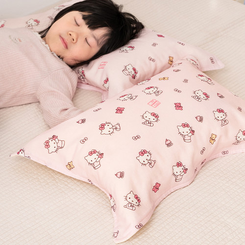 HelloKitty小蛋糕儿童纯棉枕巾