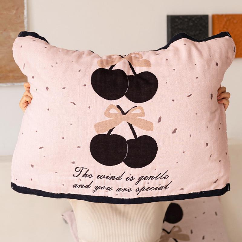 情侣枕巾纯棉2024新款